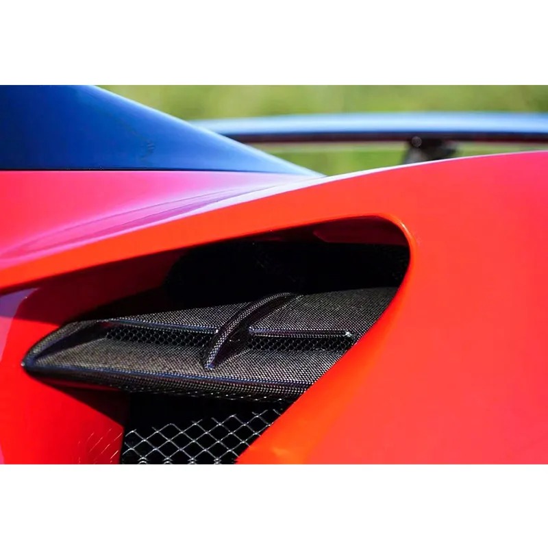 High Quality Fast Delivery Whole Sale Price Dry Carbon Fiber Capristo Side Vent Body Kits for 488